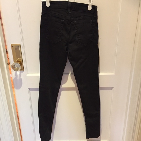 Joe's Jeans Black Skinny Jeans - Picture 3 of 4